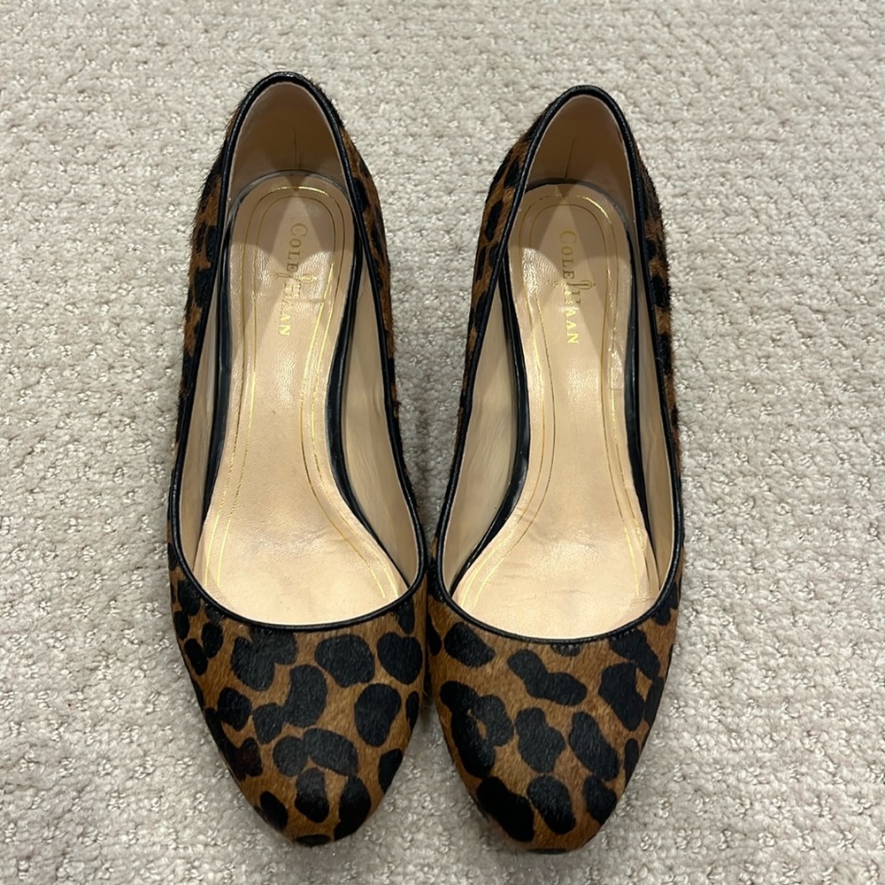 Cole Haan spotted pump